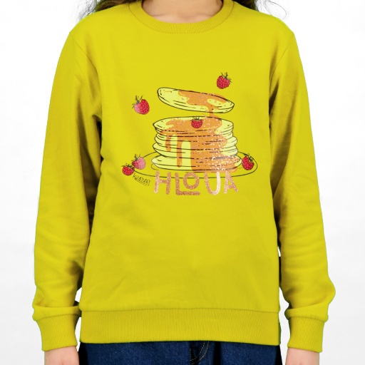 [05-010-36-240-K128-10-12A] Sweat regular fille  Hloua (10-12A)