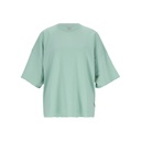 Sweat oversized femme manches courtes   avec broderie