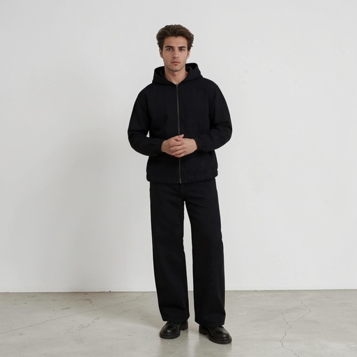 [01-010-90-022-K160-L/XL] Bombers oversized unisexe à capuche (L/XL)