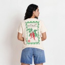T-shirt femme manches courtes الجمهورية التونسية