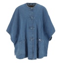 Poncho femme avec poche plaquée - ZINA 2.0