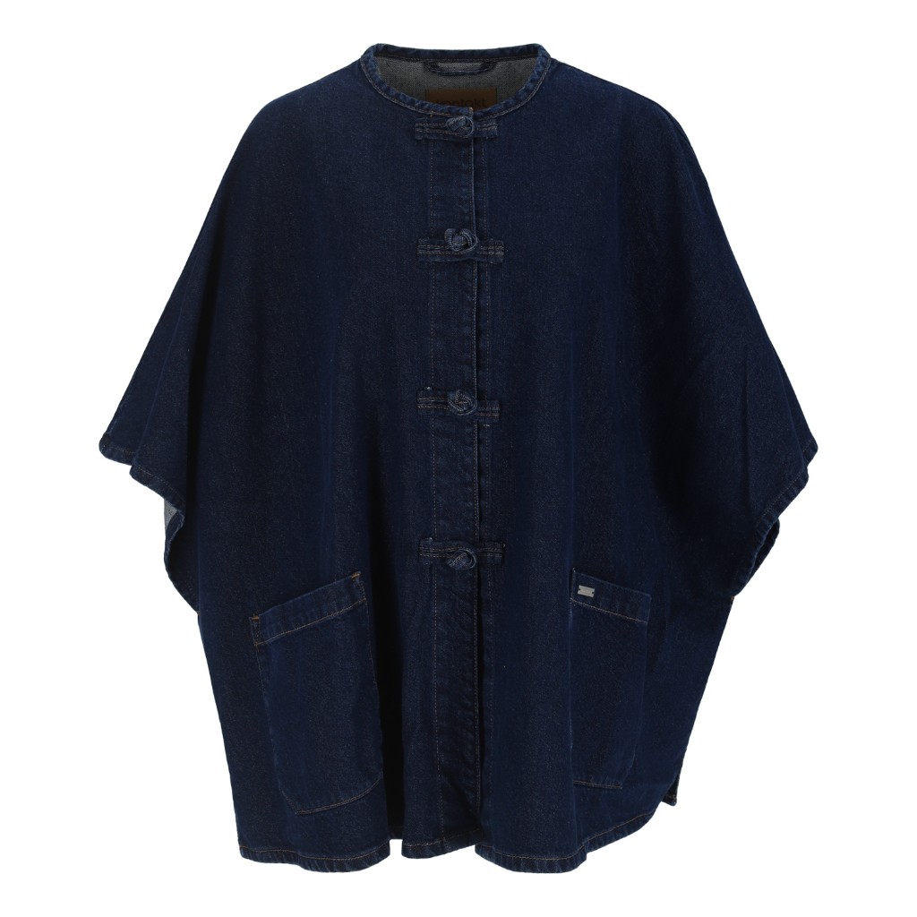 Poncho femme avec poche plaquée - ZINA 2.0