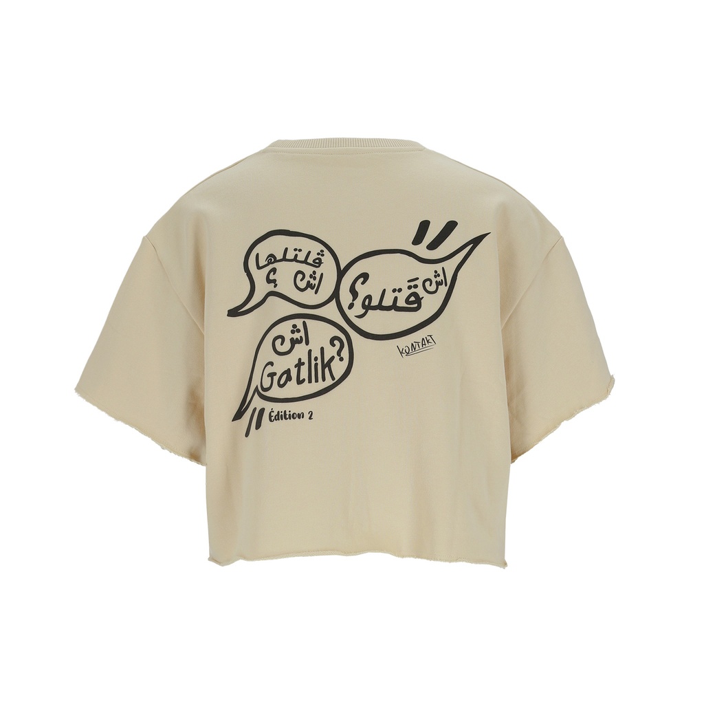 Sweat sur taille femme manches courtes   avec pin-up ECH GATELK?