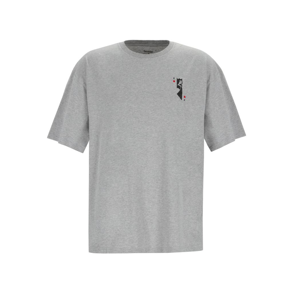 T-shirt oversized unisexe adulte manches courtes سيب TROTTOIR