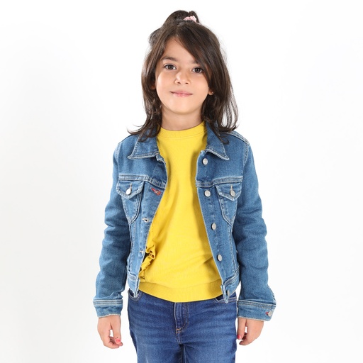 Veste en jeans fille