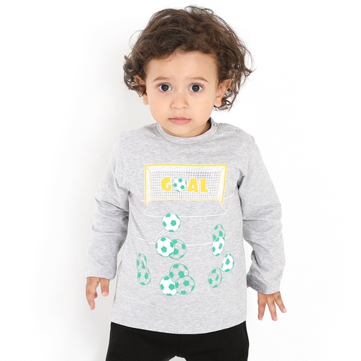 T-shirt bébé manches longues GOAL