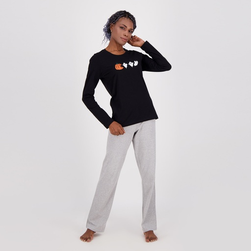 Pyjama femme manches longues HALLOWEEN