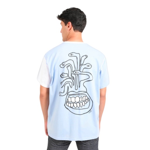 T-shirt oversized homme manches courtes KLEWNA B3INIHOM
