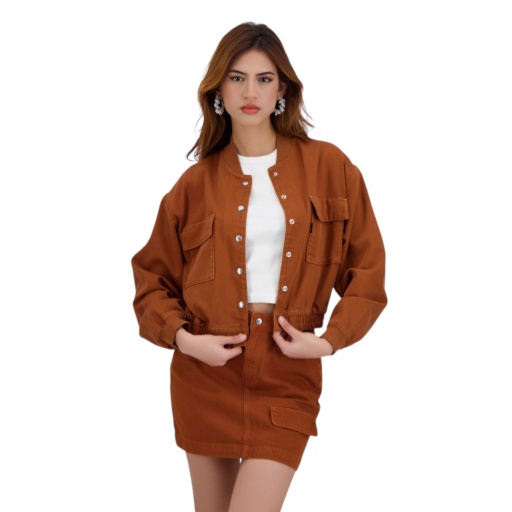 Workwear cropped jacket femme - WARD