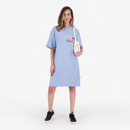 Robe sweat femme manches courtes 100% فرشكة