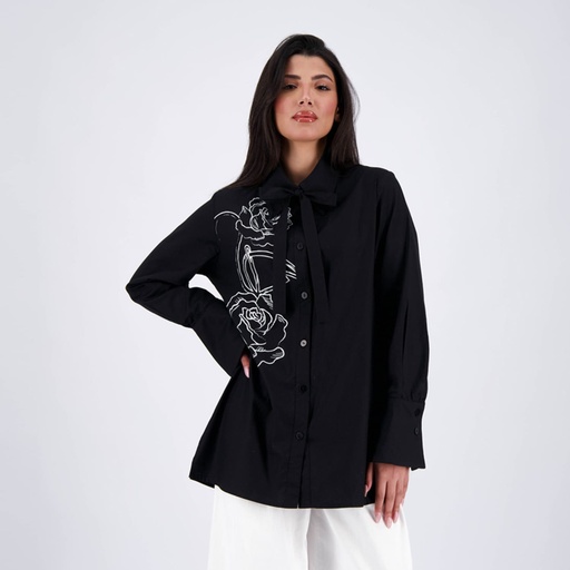 Chemise papillon femme en chaine &amp; trame