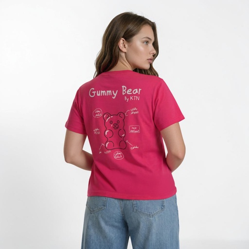 T-shirt femme manches courtes Gummy Bear