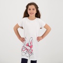 ROBE DE PYJAMA FILLE ET CAPRI  LAPIN