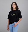 T-SHIRT FEMME OVERSIZED MANCHES COURTES HOB