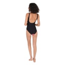 Maillot de bain femme bi-couleur col V
