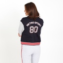 Bombers femme col rectiligne RETRO SPORT