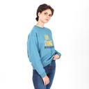 Sweat femme avec broderie I'M STRONG BIK WALA BLECH