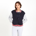 Bombers femme col rectiligne RETRO SPORT