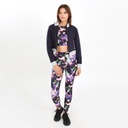 Veste teddy crop femme en molleton