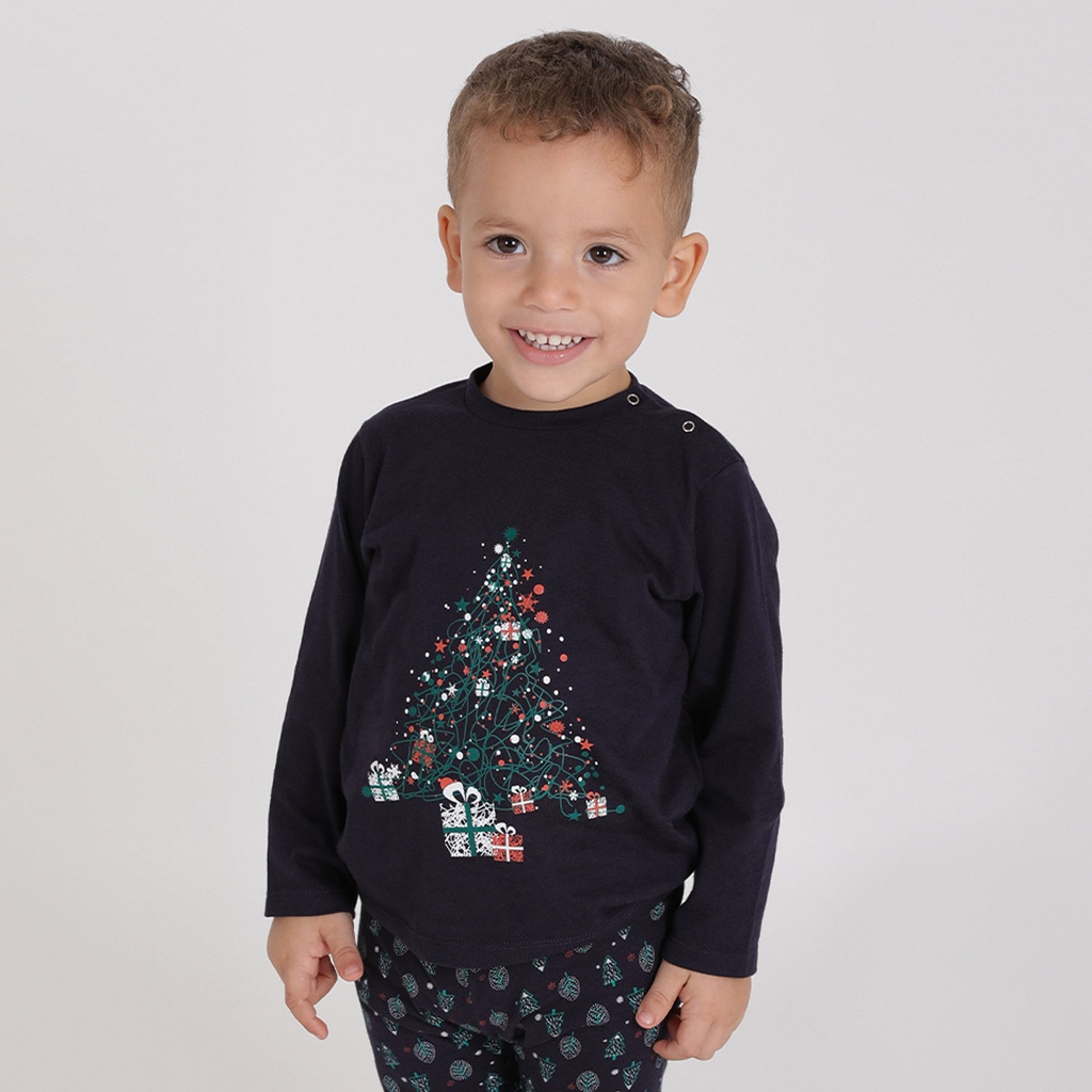 Pyjama bébé manches longues SAPIN