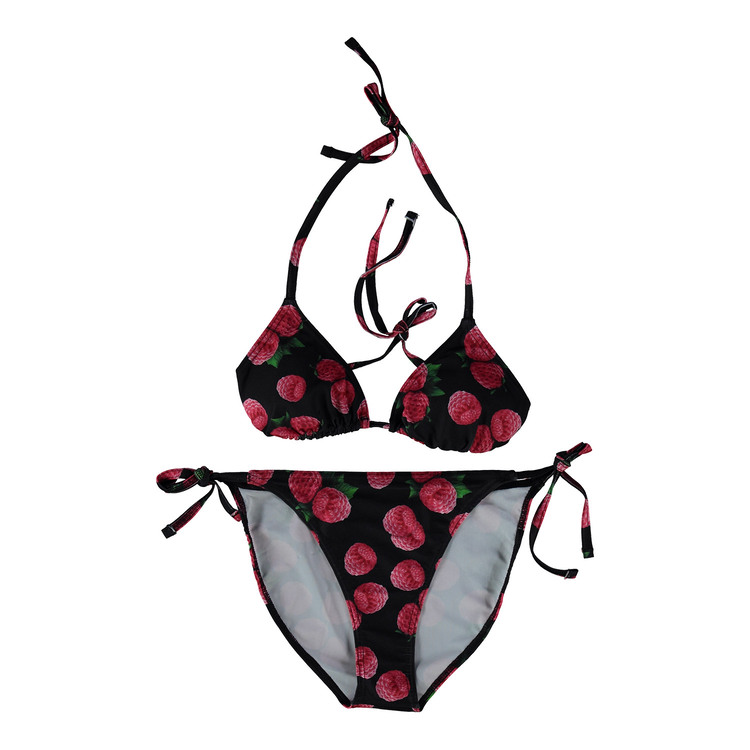 Bikini femme imprimé applications