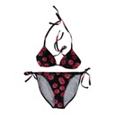 Bikini femme imprimé applications