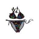 Bikini femme imprimé applications