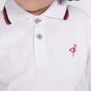 Polo bébé bi-couleur