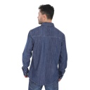 Chemise western homme en jeans  -SHEMS