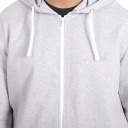 Hoodie zippé homme avec broderie