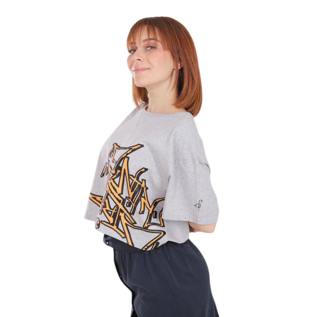 T-shirt crop femme GRAFFITI
