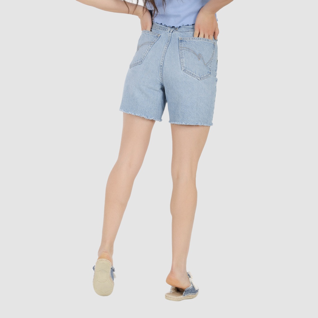 Straight short femme en jeans - NERMINE