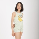 Combishort fille HEALTHINESS IS HAPPINESS