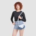 Sac bandouliére en jeans - SAGHIRA