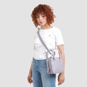 Sac carré en cuir avec bandoulière amovible - DONIA