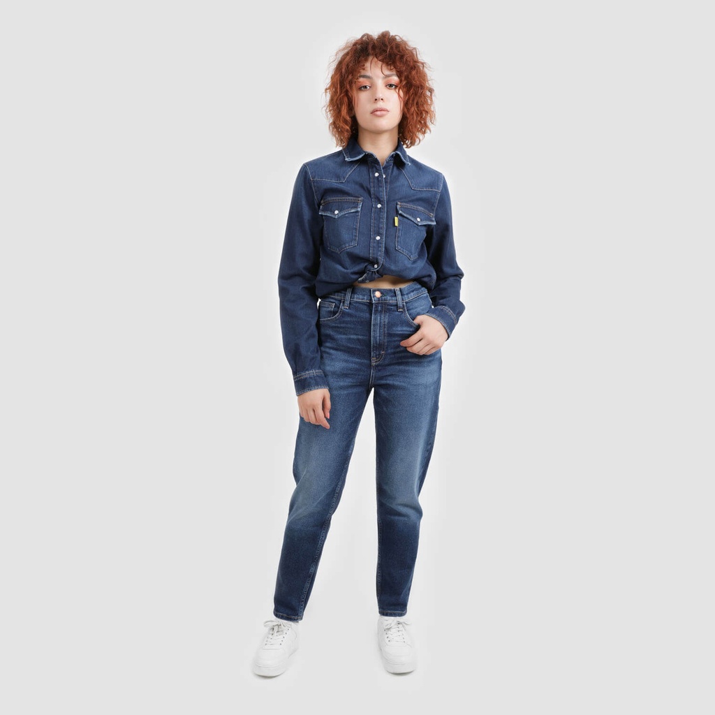 Slim mom jeans femme - SALIMA