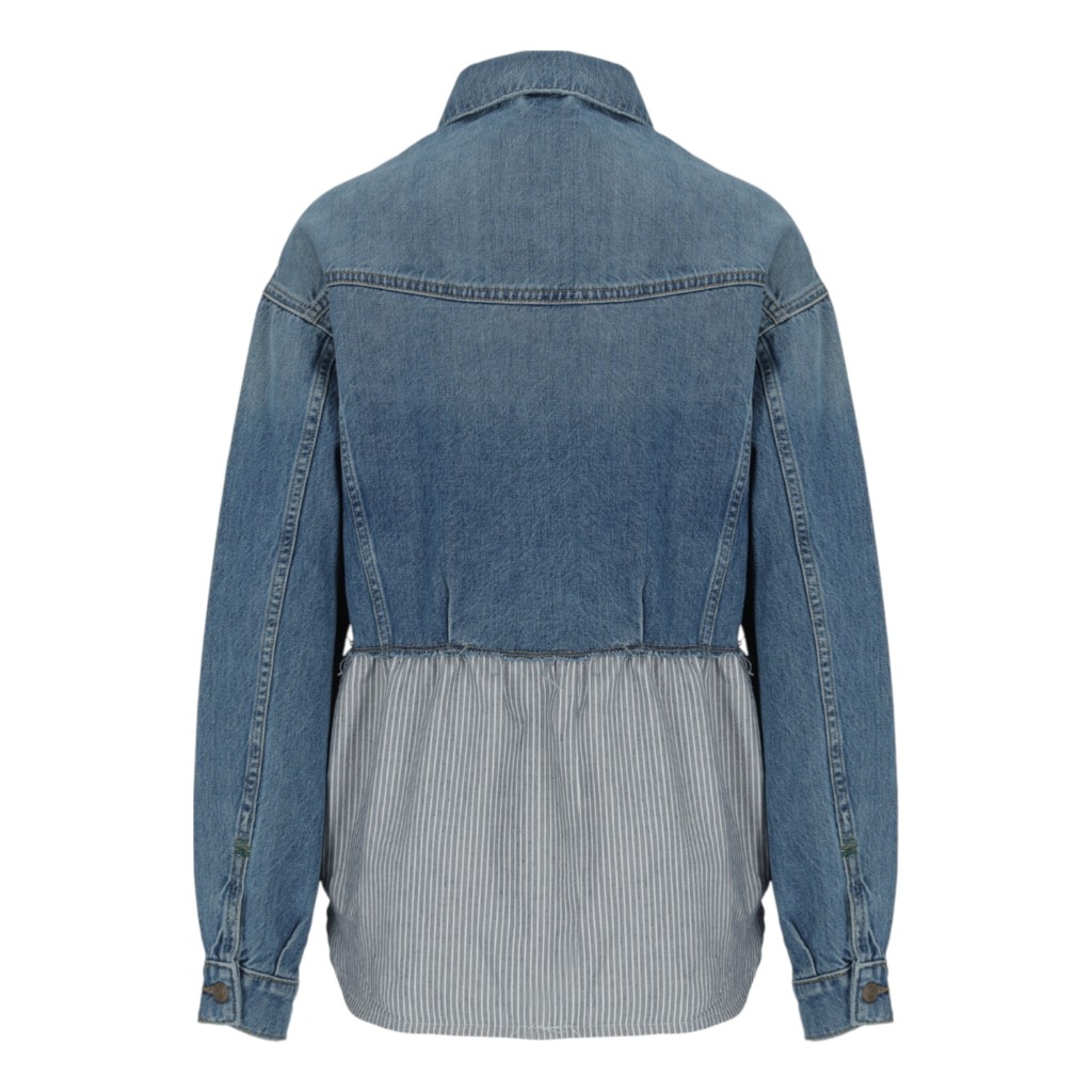 Cropped jacket femme en jeans - KINDA