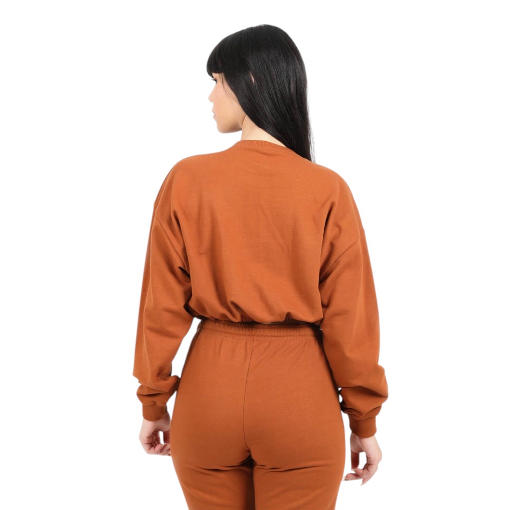 Sweat crop femme THE CAMEL