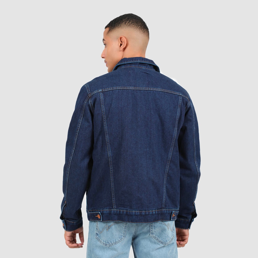 Regular jacket homme avec doublure matelassé en jeans - KENZI 2.0