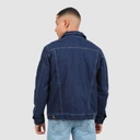 Regular jacket homme avec doublure matelassé en jeans - KENZI 2.0