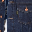 Regular jacket homme avec doublure matelassé en jeans - KENZI 2.0