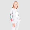 Hoodie crop zippé fille D'ONT WORRY I'M A CUTE CACTUS