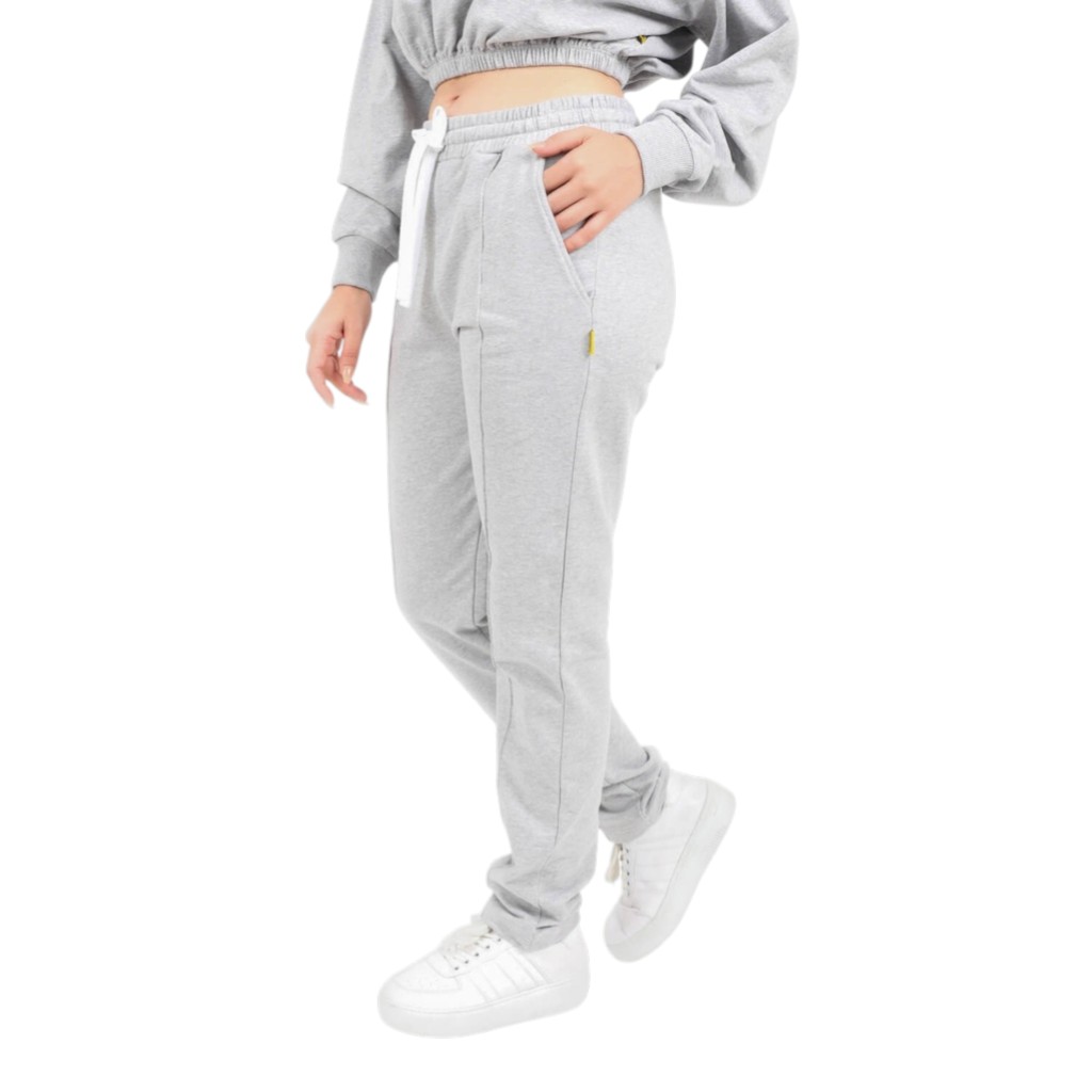 Jogger chino femme avec poches italiennes