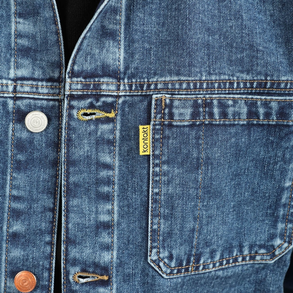 Workwear jacket homme en jeans-WAEL