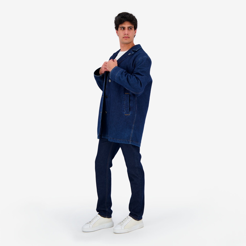 Manteau unisexe en jeans- MALEK
