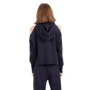Hoodie femme manches tombantes