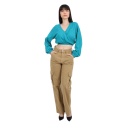 Pantalon cargo femme-KAMILA