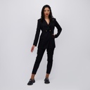 Blazer asymetrique femme manches longues