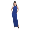 Robe maxi femme en maille fine