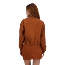 Workwear cropped jacket femme - WARD